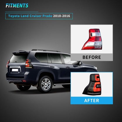 VLAND Full LED Taillights for Toyota Land Cruiser Prado 2010-2016
