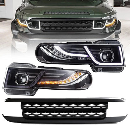 VLAND LED Headlights For Toyota Fj Cruiser With Grille 2006-2022 (Bulbs Not Included)