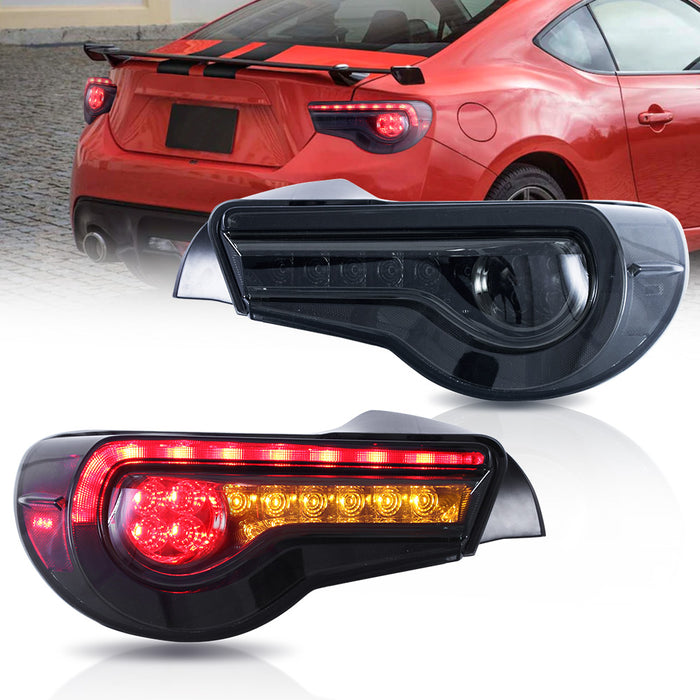 VLAND Full LED Tail Lights for Toyota 86 GT86 2012-2020 Subaru BRZ 2013-2020 Scion FR-S 2013-2020