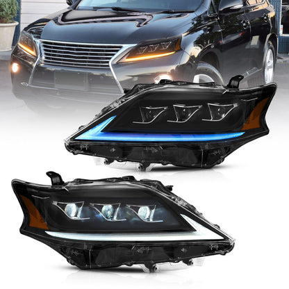 VLAND Headlights For Lexus RX350 RX450H 2013-2015 Third Generation (AL10) [For Xenon Models]