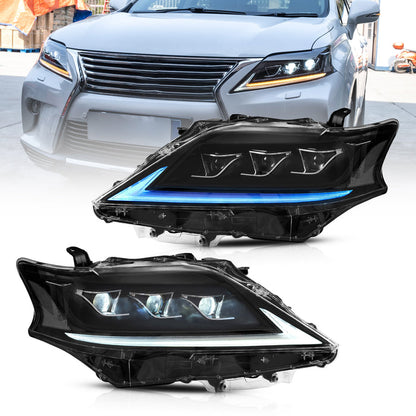 VLAND Headlights For Lexus RX350 RX450H 2013-2015 Third Generation (AL10) [For Xenon Models]