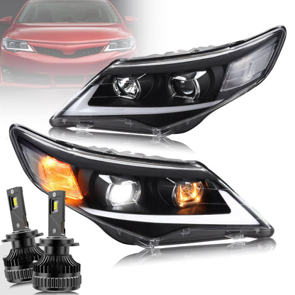 VLAND Projector Headlights For Toyota Camry 2012-2014 (Fit For American Models)