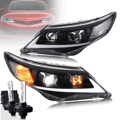 VLAND Projector Headlights For Toyota Camry 2012-2014 (Fit For American Models)