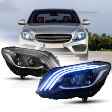 VLAND LED Headlights For 2015-2021 Mercedes Benz C-Class W205 C300
