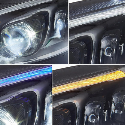 VLAND LED Projector Headlights For Mercedes Benz W205 C-Class 2015-2021