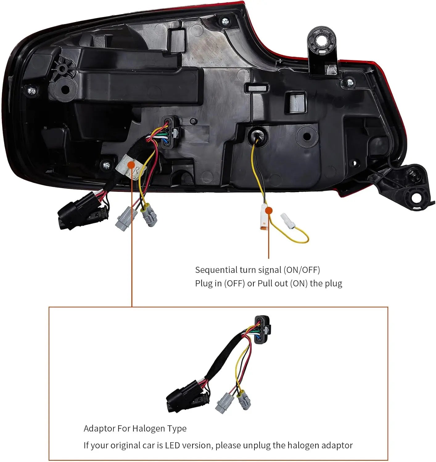 VLAND LED Taillights For 2014-2021 BMW 2 Series M2 F87 F22 F23