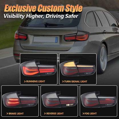 VLAND LED Taillights For BMW 3 Series F31 Touring 2012-2019