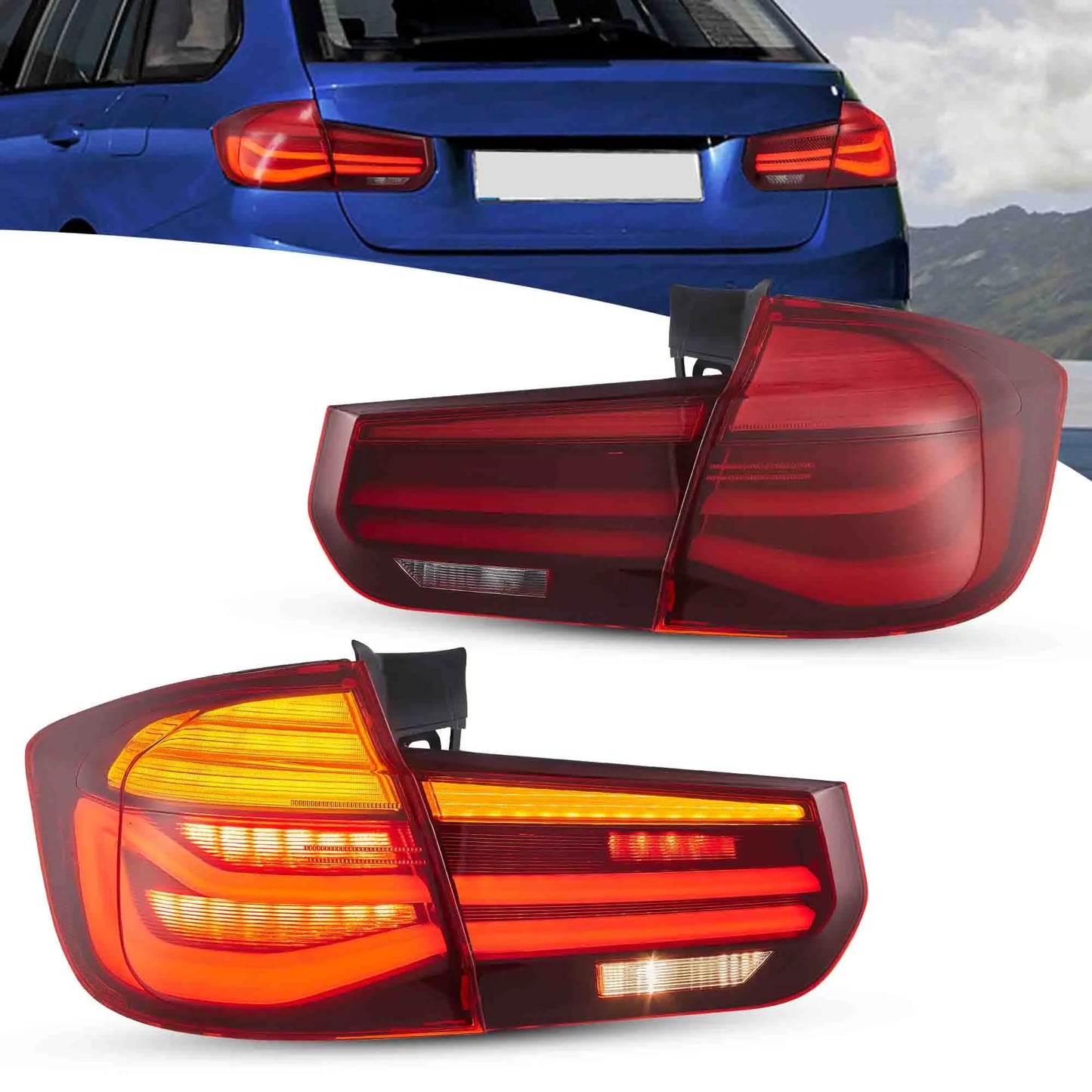 VLAND LED Taillights For BMW 3 Series F31 Touring 2012-2019