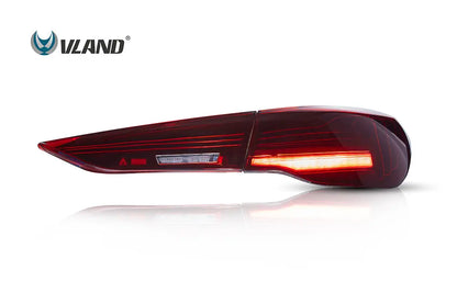 VLAND LED Laser Taillights For 2020-2024 BMW 4-Series G22/G23/G26/G82/G83 I4 M4