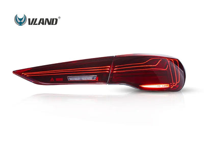 VLAND LED Laser Taillights For 2020-2024 BMW 4-Series G22/G23/G26/G82/G83 I4 M4