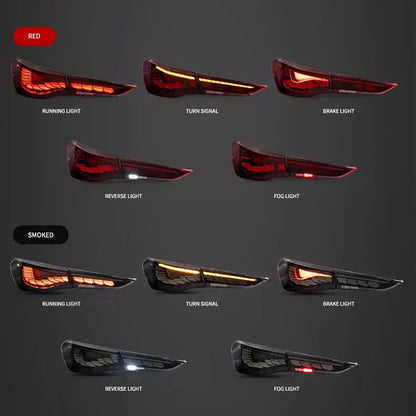 VLAND OLED Rear Lights For 2020-2024 Bmw 4-Series G22/G23/G26 Tail Lights Assembly
