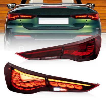 VLAND OLED Rear Lights For 2020-2024 Bmw 4-Series G22/G23/G26 Tail Lights Assembly