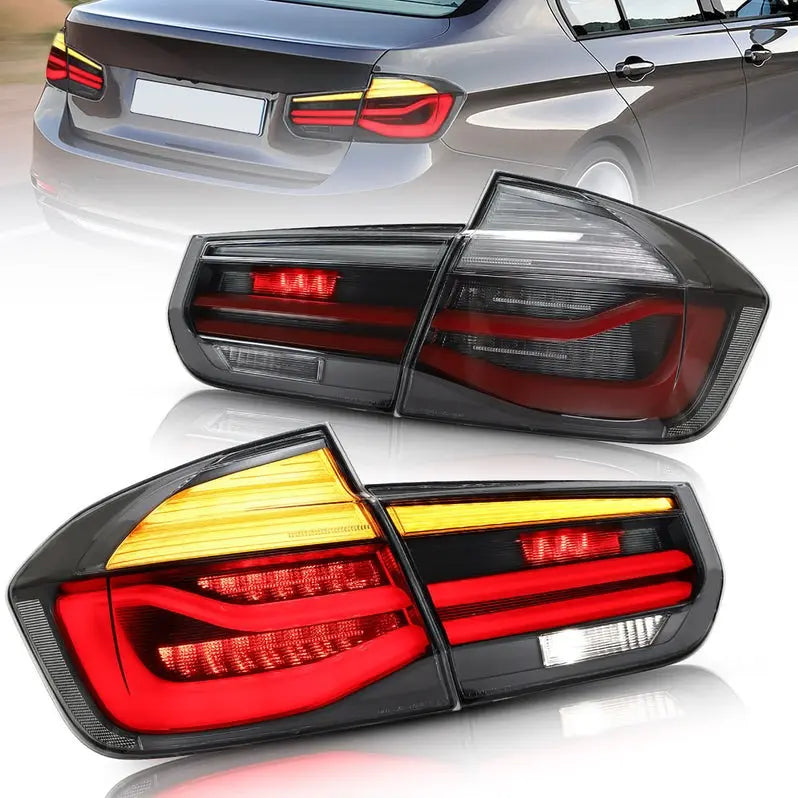 VLAND Full LED Taillights For BMW 3-Series BMW F30 F35 F80 320i 328i 328D 335i M3 6th Gen Sedan 2013-2018