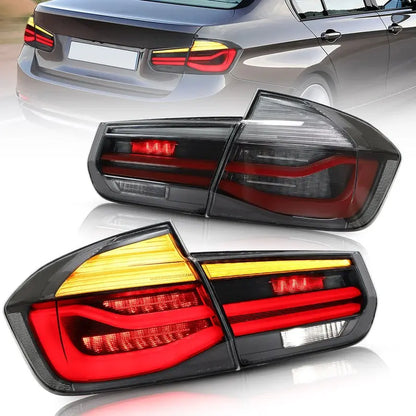 VLAND Full LED Taillights For BMW 3-Series BMW F30 F35 F80 320i 328i 328D 335i M3 6th Gen Sedan 2013-2018