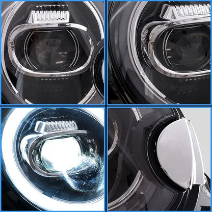 VLAND LED Projector Headlights For BMW Mini Cooper 2007-2013 R55 R56 R57 R58 R59 With Dynamic Animation[In Stock]