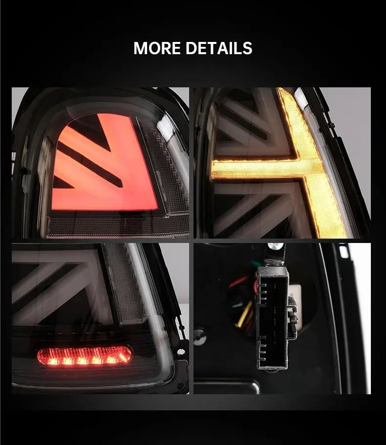 VLAND Full LED Tail Lights For BMW Mini R-Series Mini Cooper R56 R57 R58 R59 2007-2013