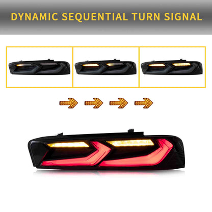 VLAND LED Tail lights For Chevrolet Camaro 2016-2018