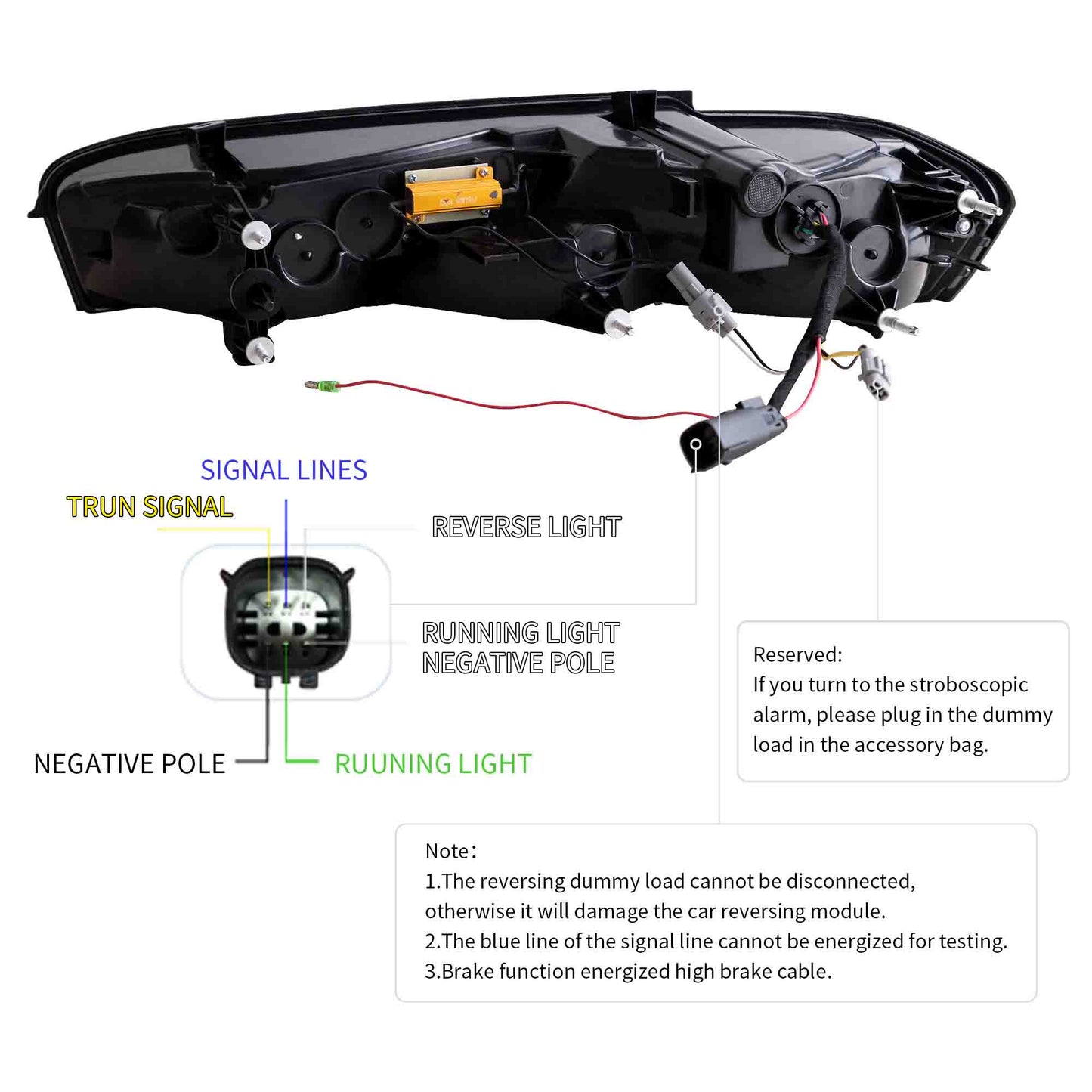VLAND LED Tail lights For Chevrolet Camaro 2016-2018