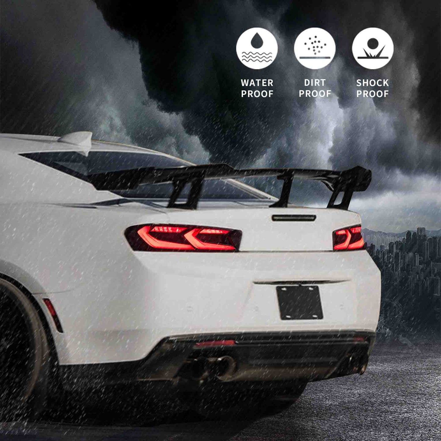 VLAND LED Tail lights For Chevrolet Camaro 2016-2018