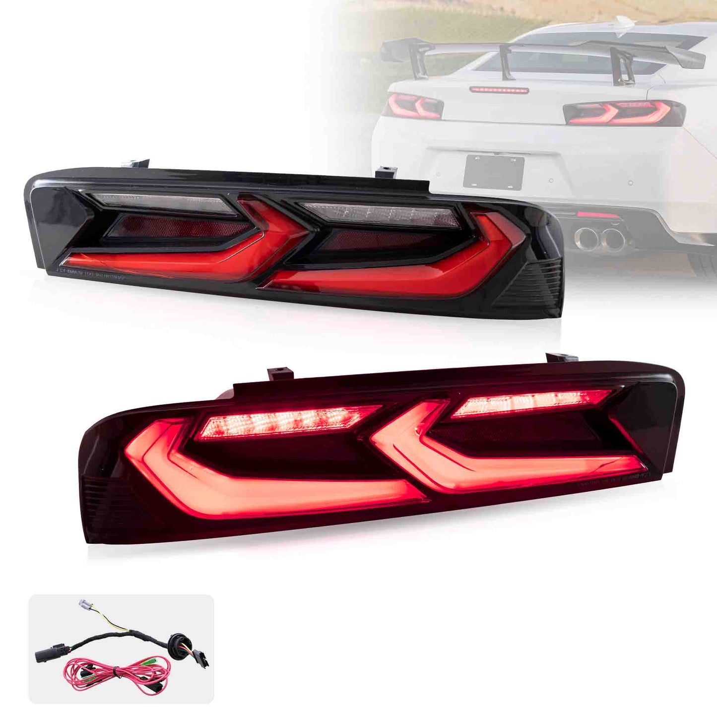 VLAND LED Tail lights For Chevrolet Camaro 2016-2018