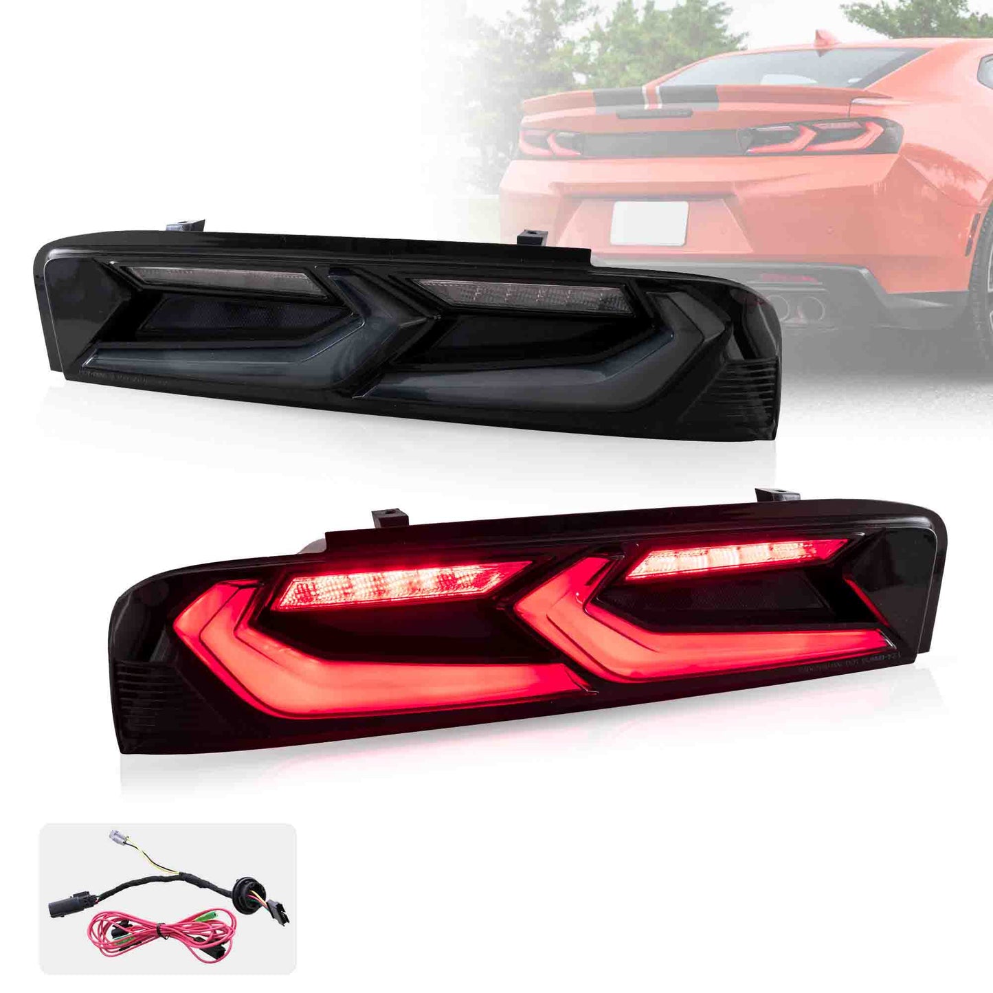 VLAND LED Tail lights For Chevrolet Camaro 2016-2018