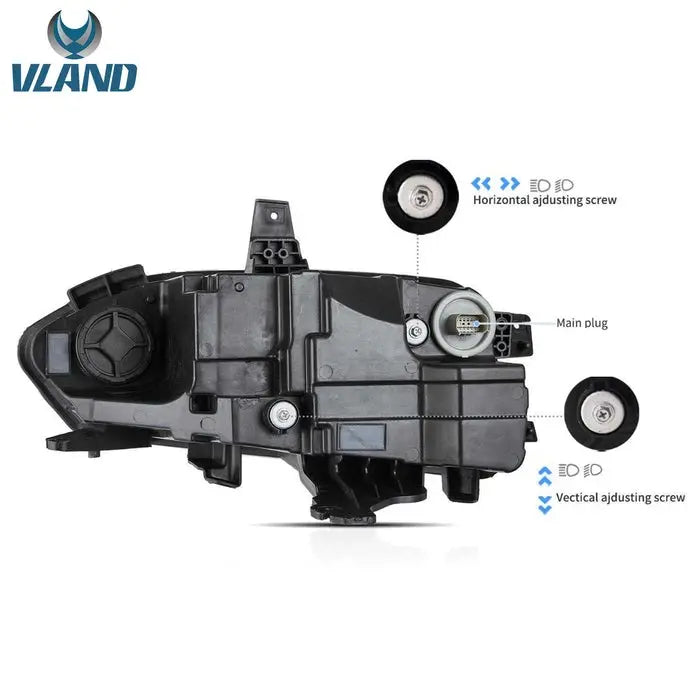 VLAND Full LED Headlights For Chevrolet Camaro 2019-2024