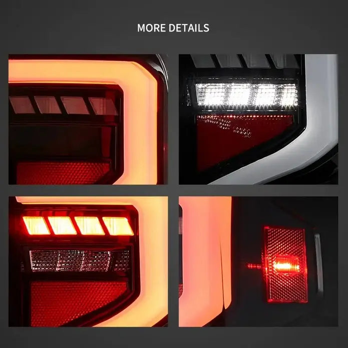 VLAND LED Tail Lights For Chevrolet Silverado 1500 2014-2018 2500HD/ 3500HD 2015-2018 GMC Sierra 3500HD Dually Models 2015-2019