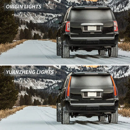 VLAND Full LED Taillights For Chevrolet Tahoe Suburban 2015-2020 GMC Yukon and Yukon Denali/XL 2015-2020 Fourth Generation