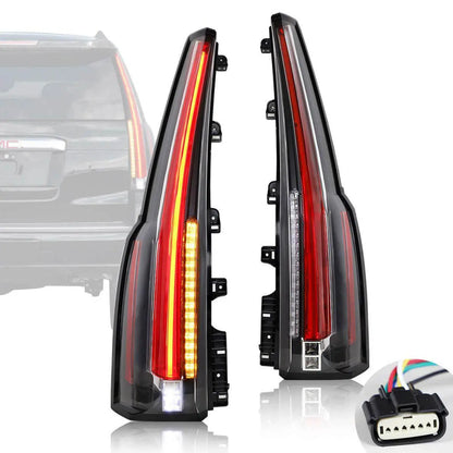 VLAND Full LED Taillights For Chevrolet Tahoe Suburban 2015-2020 GMC Yukon and Yukon Denali/XL 2015-2020 Fourth Generation