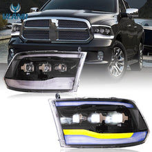 VLAND LED Projector Headlights For Dodge Ram 1500/2500/3500 2009-2018/Ram 1500 Classic 2019-2021