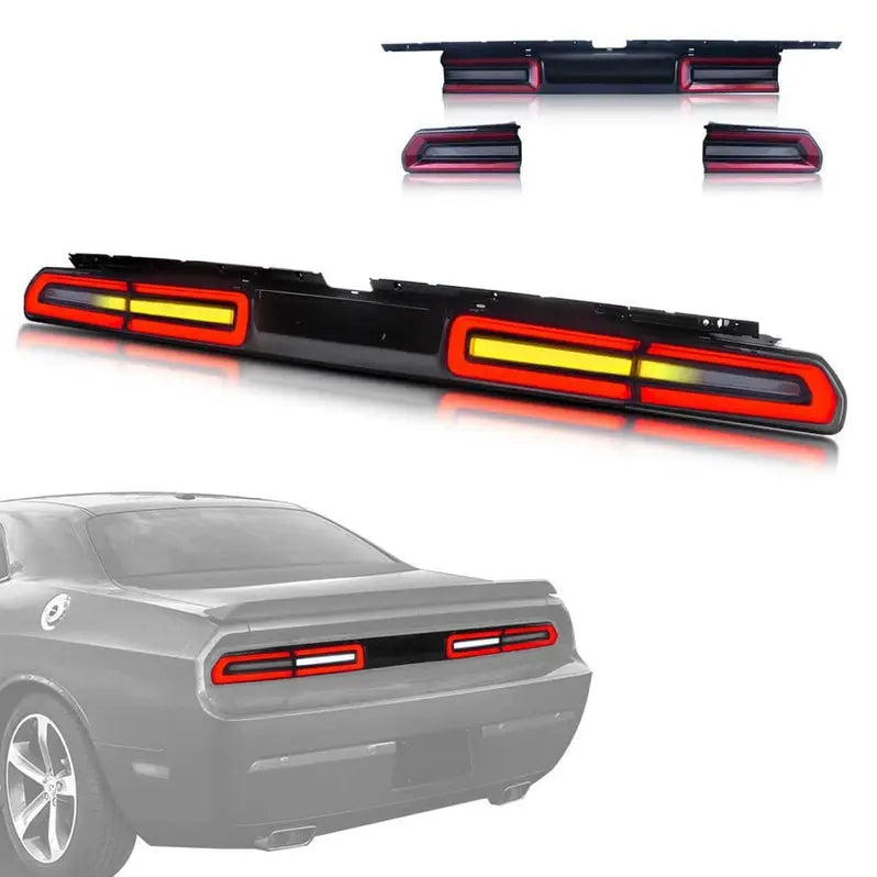 VLAND LED Tail Lights For Dodge Challenger Coupe 3rd Generation 2008-2014