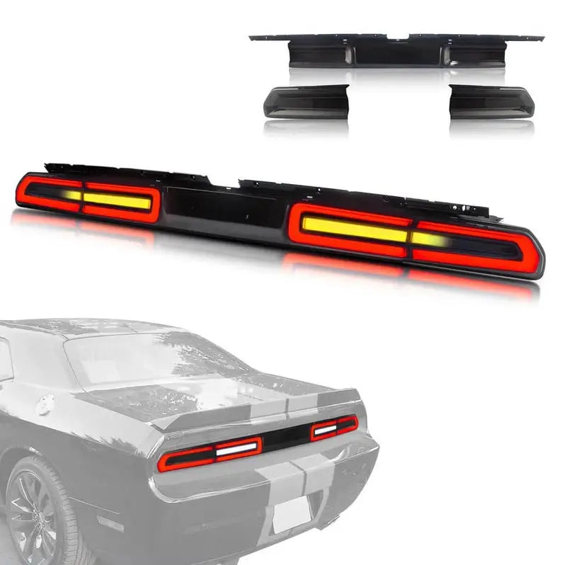 VLAND LED Tail Lights For Dodge Challenger Coupe 3rd Generation 2008-2014