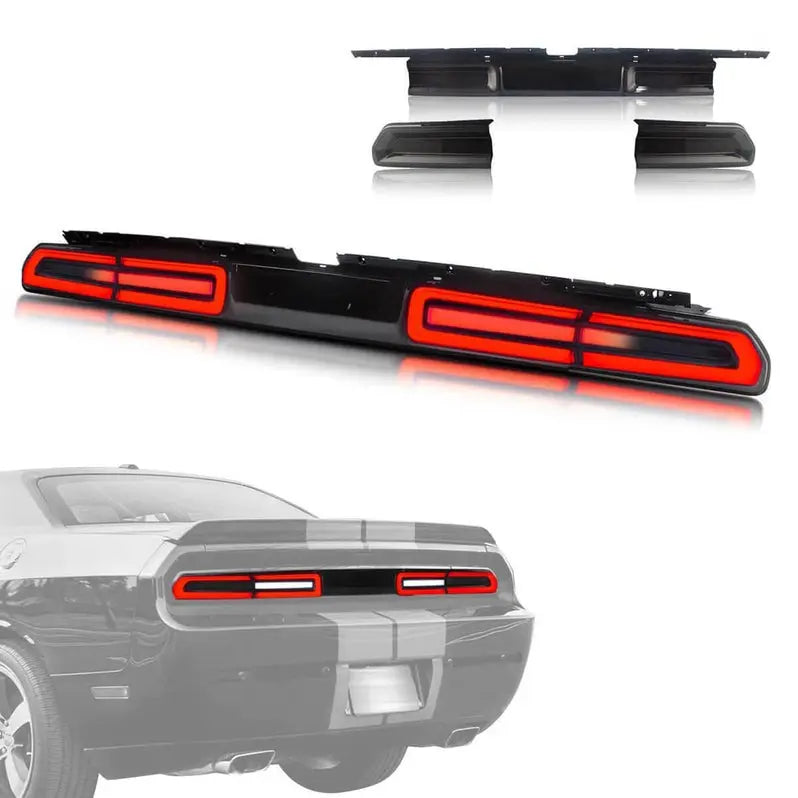 VLAND LED Tail Lights For Dodge Challenger Coupe 3rd Generation 2008-2014