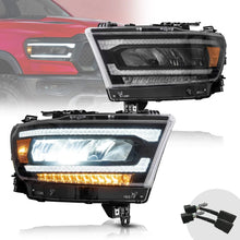 VLAND Full LED Headlights For Dodge Ram 2019-2024