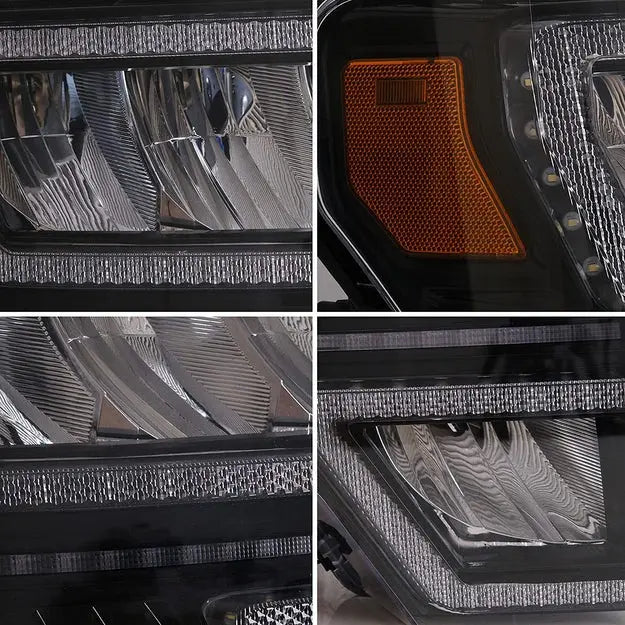 VLAND Full LED Headlights For Ford F150 2009-2014 (Not for Led Models & F250 F350)
