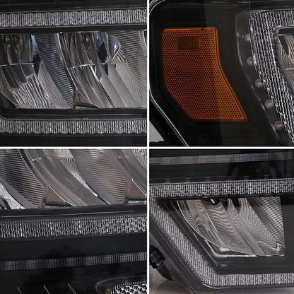 VLAND Full LED Headlights For Ford F150 2009-2014 (Not for Led Models & F250 F350)