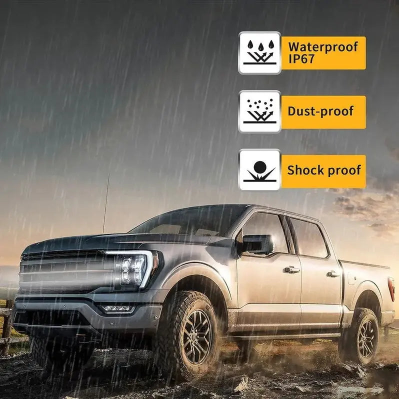 VLAND LED Matrix Projector Headlights for Ford F150 14th Gen 2021-2023