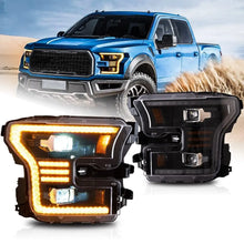 VLAND LED Headlights For 2015-2017 Ford F150 Halogen Models