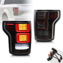 VLAND LED Tail Lights For Ford F150 2015-2020 Amber Turn Signal Aftermarket Rear Lamps