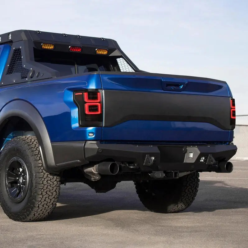 VLAND LED Tail Lights For Ford F150 2015-2020 Amber Turn Signal Aftermarket Rear Lamps