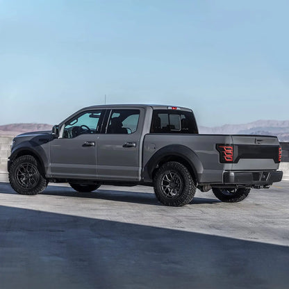 VLAND LED Smoked Tail Lights Assembly For Ford F150 2015-2020 Fits With Factory Halogen Rear Lamps Models