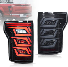 VLAND LED Smoked Tail Lights Assembly For Ford F150 2015-2020 Fits With Factory Halogen Rear Lamps Models