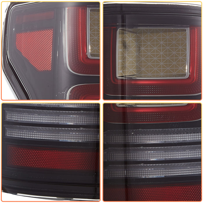 VLAND OLED Taillights For 2015-2020 Ford F150 w/Animation Amber Turn Signal