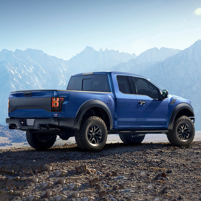 VLAND OLED Taillights For 2015-2020 Ford F150 w/Animation Amber Turn Signal