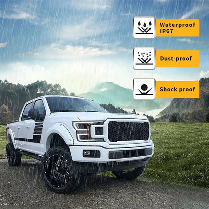 VLAND Full LED Headlights for Ford F150 2018-2020( Not fit 2018-2020 Ford F-150 Raptor)