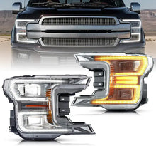 VLAND Full LED Headlights for Ford F150 2018-2020( Not fit 2018-2020 Ford F-150 Raptor)