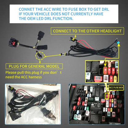 VLAND LED Projector Headlights and Full LED Tail Lights For Ford F150 2018-2020(Do not fit 2017-2020 Ford F-150 Raptor)