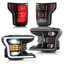 VLAND LED Projector Headlights and Full LED Tail Lights For Ford F150 2018-2020(Do not fit 2017-2020 Ford F-150 Raptor)