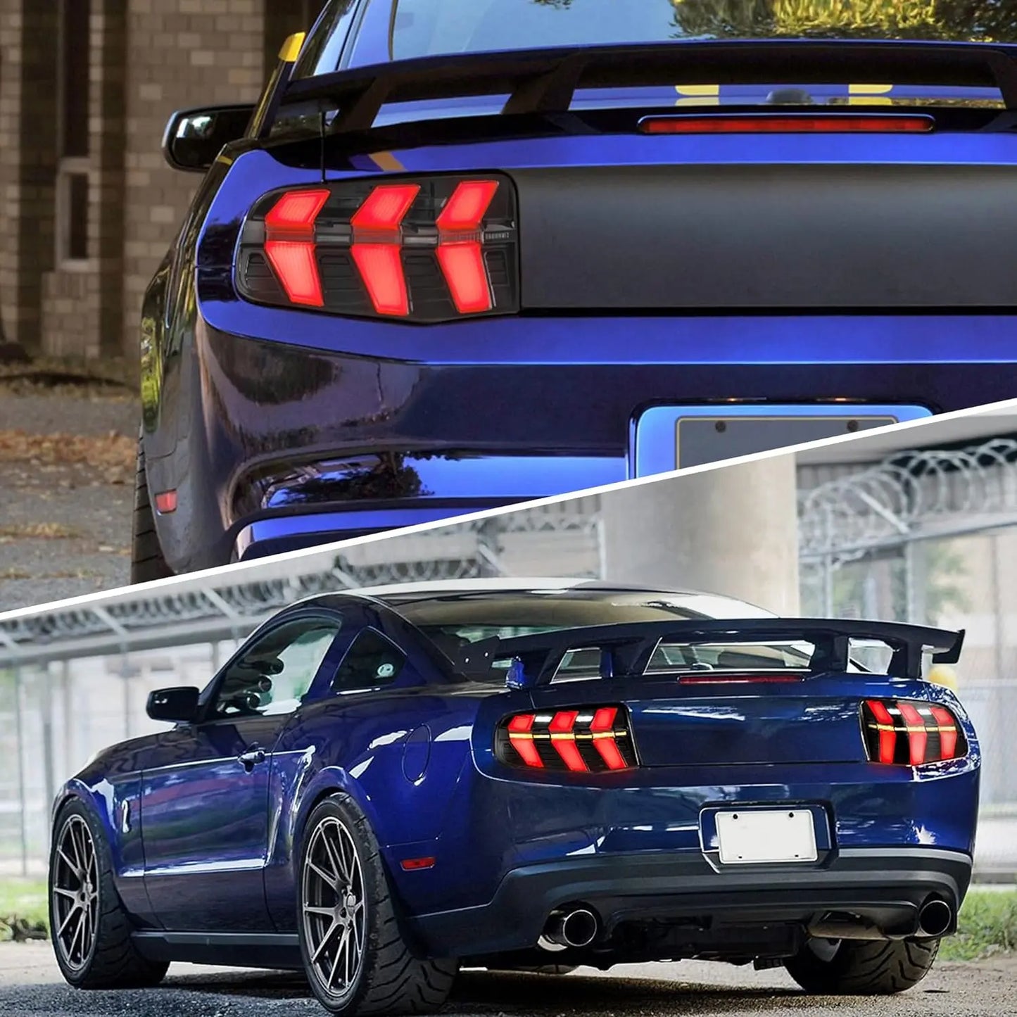 VLAND LED Taillights For 2010-2012 Ford Mustang