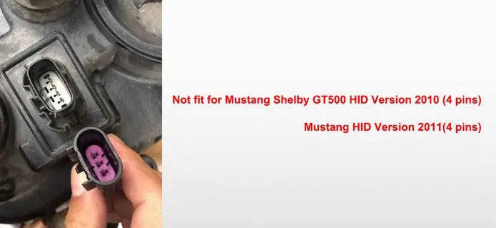 VLAND LED Headlights For Ford Mustang 2010-2014 With Sequential Turn Signals